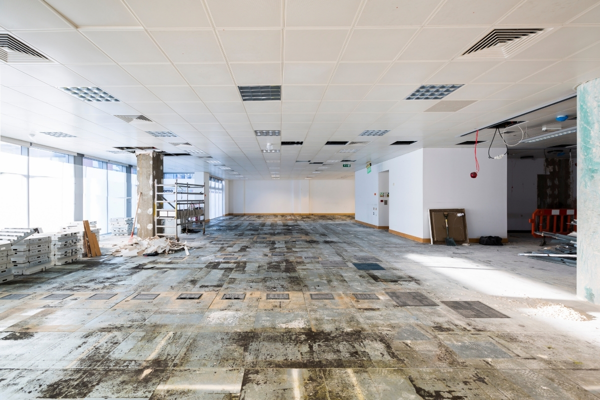 office site visit and quotation for renovation